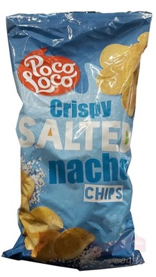 Tortilla chips natur.okrągł.Crispy Salted Nacho 45