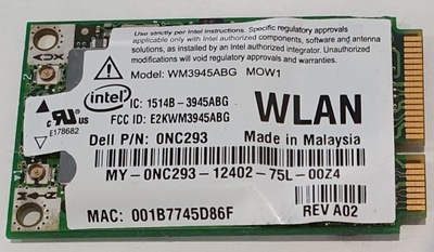 KARTA WIFI INTEL 0NC293