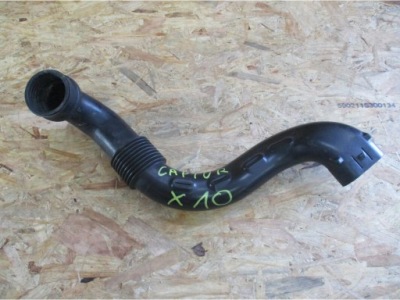 Renault clio iv captur труба шланг повітрозабірник повітря 165556691r фото №1