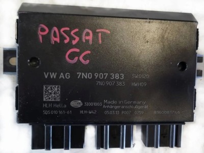 Vw passat cc модуль блок керування фаркоп 7n0907383 фото №1