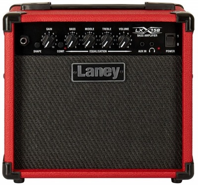 Laney LX-15 B Red Combo basowe Wzmacniacz do gitary basowej 15W