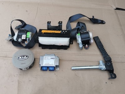 Kia soul 08- подушки безопасности ремни набор air bag фото №1