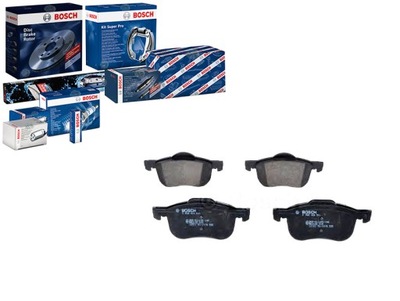 Тормозные колодки тормозные volvo перед s80 bosch фото №1