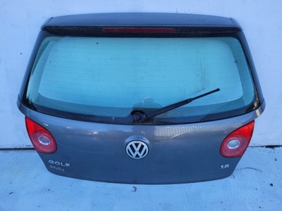 Vw golf v крышка багажника с стекло фото №1