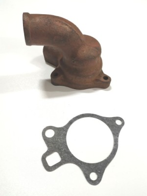 Gaz 69 корпус термостата +прокладка nowa фото №1