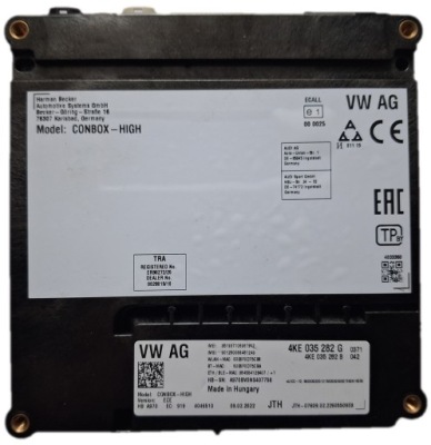 МОДУЛЬ БЛОК КЕРУВАННЯ WZYWANIA ДОПОМОГИ SOS AUDI VW 4KE035282G 