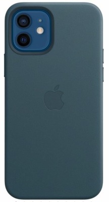 APPLE Leather CASE IPHONE 12 / 12 Pro Błękit