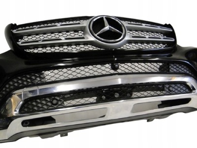 Mercedes gls x166 166 накладка хром w бампер перед фото №1