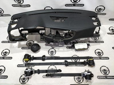 Kia ceed 3 iii приборная панель консоль подушка безопасности подушки безопасности ремни оригинал демонтаж фото №1