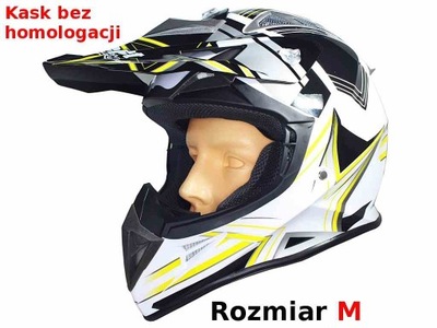 CASCO SAFEBET HF-116 WHITE Q158 AMARRILLO M (BRAK ECE)  