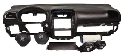 Vw golf vi приборная панель консоль подушка безопасности фото №1