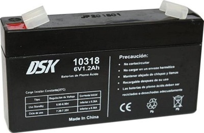 DSK 10318 AKUMULATOR AGM 6V 1,3Ah