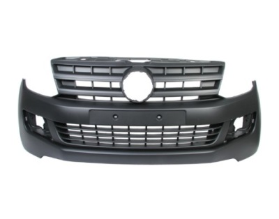 Vw amarok 2010- бампер перед чёрный структура фото №1