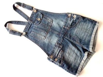 *Denim*Extra ogrodniczki jeansowe*152 / 11-12 L