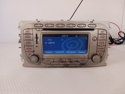 Ford Mondeo Focus Radio Nawi Cd Mp3 Aux 8M5T18K931GB z kodem