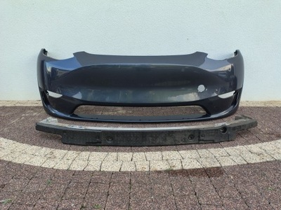 Tesla y бампер+ балка tesla y перед фото №1