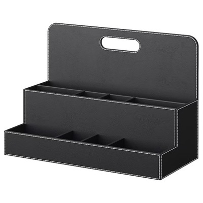 IKEA RISSLA organizer na biurko CZARNY