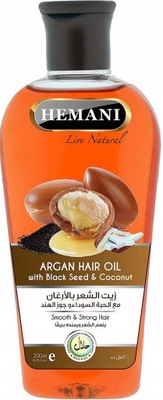 Hemani Argan Hair Oil - Arganowy olej do włos&oacu