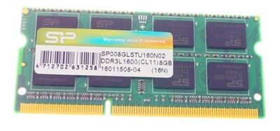 ORG PAMIĘĆ RAM SP 8GB DDR3L 1600MHz 100%OK