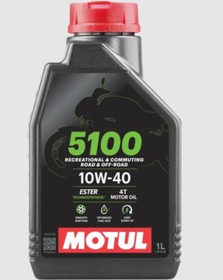 OLEJ MOTUL 5100 10W40 1L 4T PÓŁSYNTETYK