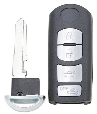 Ключ pilot корпус mazda 2 3 5 6 rx-8 cx-7 4p фото №1