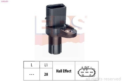 EPS 1.953.473 ELECTRIC GENERATOR IMPULSOW, SHAFT CRANKSHAFT  