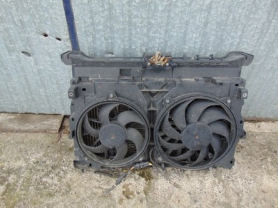 Комплект радиатор вентилятор citroen jumpy ii 2007- 1.6 hdi кондиционер фото №1