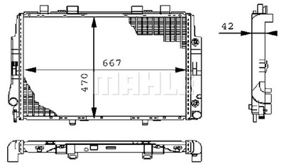 AUŠINTUVAI VANDENS MAHLE CR 247 000S 