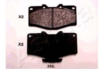 Ashika тормозные колодки тормозные toyota hilux ii pick-up 1. фото №1