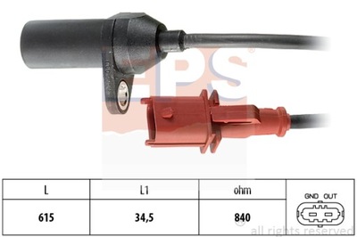 SENSOR POSICIÓN DE EJE CIGÜEÑAL EPS 1.953.206  