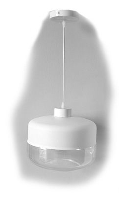 Lampa wisząca sufitowa żyrandol biały nowoczesny