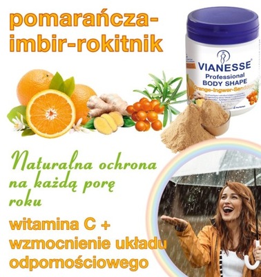 Vianesse Professional body shape pomarańcza-imbir-rokitnik
