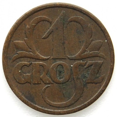 1 grosz, 1928, stan 3