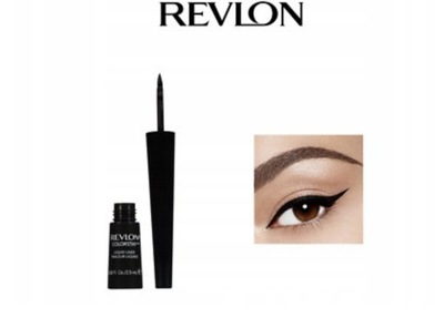 Eyeliner w płynie satynowy czarny Revlon ColorStay Liner trwały eyeliner !