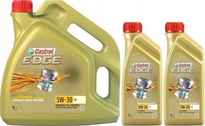 CASTROL EDGE 5W30 M TITANIUM MERCEDES BMW 6L