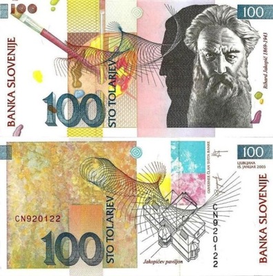 # SŁOWENIA - 100 TOLARJEV - 2003 - P-31 - UNC