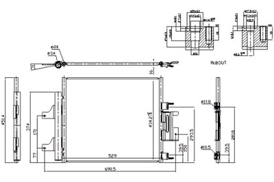 NISSENS CONDENSADOR DE ACONDICIONADOR JAGUAR XJ 2.0 3.0D 10.09-  