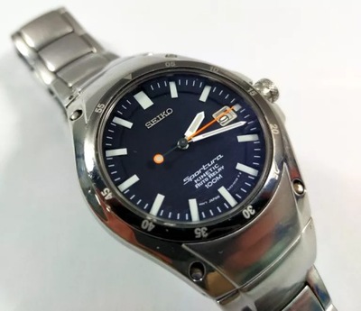 ZEGAREK MĘSKI SEIKO SUN067P1 SPORTURA KINETIC GMT