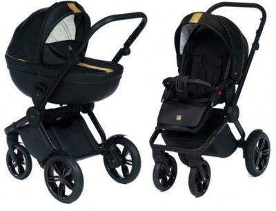 DADA PRAMS LUXOR WÓZEK GŁĘBOKO-SPACEROWY 2W1 BLACK