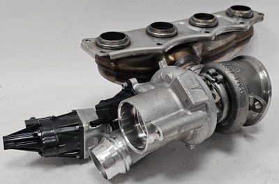 NAUJA ORIGINALI TURBINA Z KOLEKTOREM WYLOTOWYM BMW - 7634486 