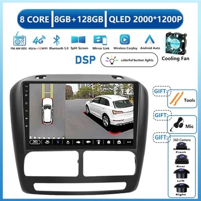 NAWIGATOR GPS ANDROID 13 PARA FIAT DOBLO 2010-2015/OPEL COMBO 2011-2018  