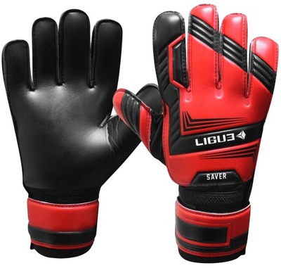 RĘKAWICE BRAMKARSKIE DLA DZIECI PIŁKARSKIE LIGUE SAVER 9