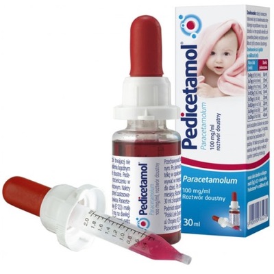 Pedicetamol 100mg/ml Roztwór doustny dzieci 30 ml
