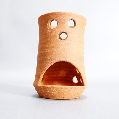 SUROWY GLINIANY KOMINEK PODGRZEWACZ ŚWIECZNIK