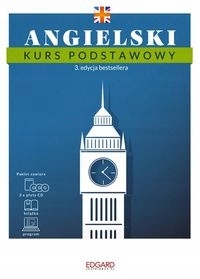 Angielski Kurs podstawowy książka + 3 płyty CD