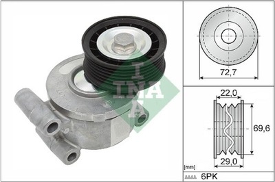 НАТЯЖИТЕЛЬ РЕМНЯ ПОЛИКЛИНОВЫЙ FORD 1,8/2 534024910