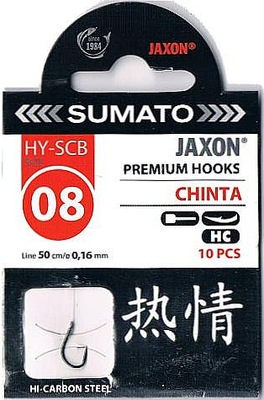 HACZYKI Jaxon SUMATO HY-SCB 08 Z PRZYPONEM 0,16 mm