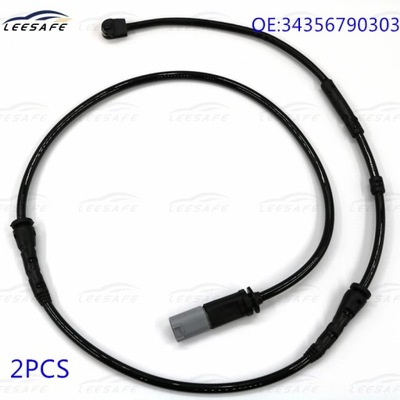 2PCS FRONT DISC BRAKE PAD WEAR SENSOR PARA BMW X3 F25 X4 F26 2011 201~36105  