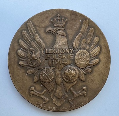 Medal -PTAIN Piłsudski- Legiony Polskie