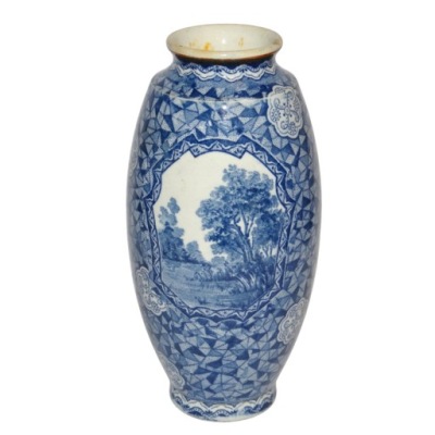 WAZON VILLEROY&BOCH KOBALTOWY SECESJA UNIKAT